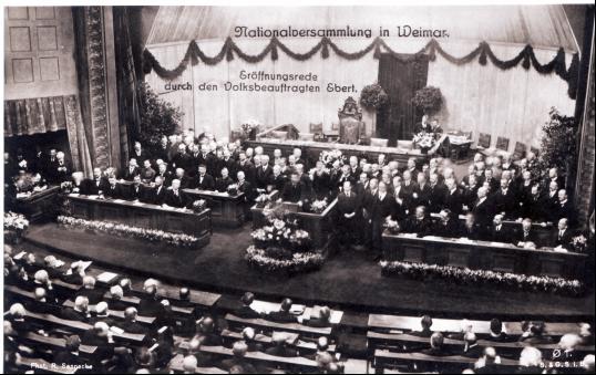 Eröffnung der Nationalversammlung duch Friedrich Ebert am 6. Februar 1919.tif